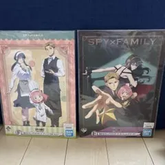 スパイファミリー 一番くじ E賞 F賞 描きおろしイラストボード