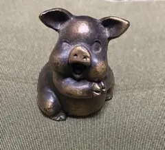 時代提物 木彫根付 【分福茶釜】横幅約5.2cm 重さ12 g◇縁起物◇可愛い☆ 時代提物 木彫り根付【福鼠】高さ約4.2cm 重さ約22g◇縁起物◇ - メルカリ