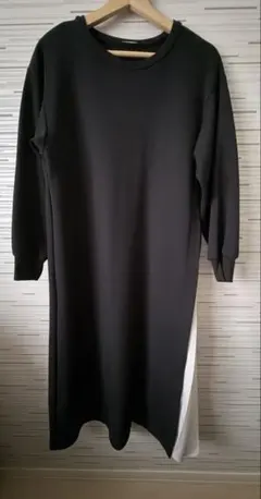 GU ワンピース 長袖 シフォン ホワイト デザインのサムネイル
