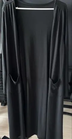 (^-^)ロングカーディガン*L size*ポケット付*