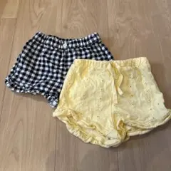 UNIQLOとH&M ボトムス ショートパンツ 90サイズ 2点セット