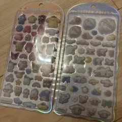 本日発送‼️コットンパフィーシール サンリオキャラクターズ2枚セット　正規品