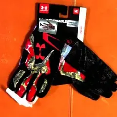 新品★USA限定発売☆アンダーアーマー☆スペシャルEditグローブ★カモ☆Ｍ