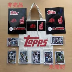 非売品 Topps WBCトレカ応援祭 トートバッグ カード ステッカー MLB