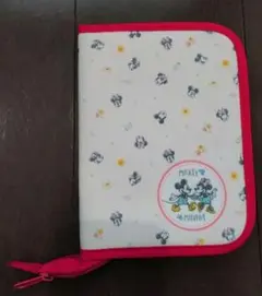 き*う様 ミッキー ミニー マルチケース カード、通帳 ディズニー ポーチ