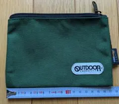 OUTDOOR ポーチ グリーン