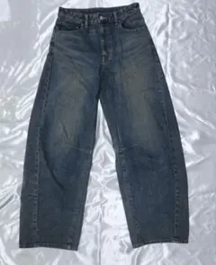 GU バレルレッグジーンズ　Mサイズ