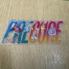 ひろがるスカイプリキュア　映画　入場特典クリアステッカー