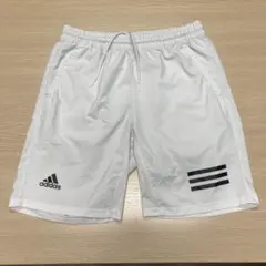 adidas AEROREADY ホワイト ハーフパンツ　Lのサムネイル