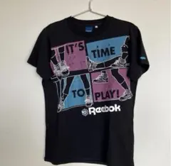Reebok ドライTシャツ ブラック　Lサイズ　陸上のサムネイル