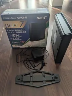NEC Aterm 7200D8BE Wi-Fi 7 ルーター