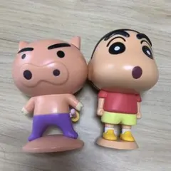 クレヨンしんちゃん とぶりぶりざえもんフィギュア2個セット