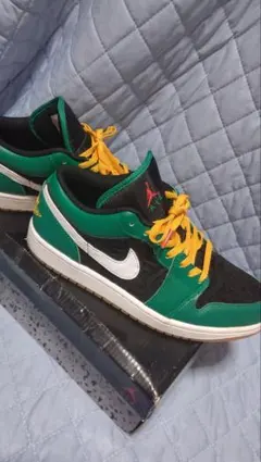 Nike Air Jordan 1 Low グリーン/ブラック