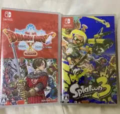 「スプラトゥーン3」「ドラクエ10オフライン」2本セット