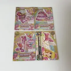 アイカツカード オーロラキスコーデ 3点セット エンジェリーバニー