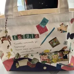 ECOUTE カラフルイラスト トートバッグ‼️