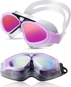 シュノーケル 水中メガネ ゴーグル 曇り止め 防水ケース付き 男女兼用