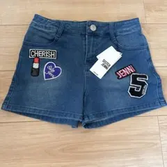 SISTERJENNI ワッペン付きショートパンツ
