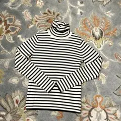 ROPÉ PICNIC ストライプ タートルネック 38