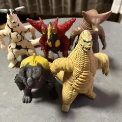 ウルトラ怪獣 ソフビ フィギュア 5体セット