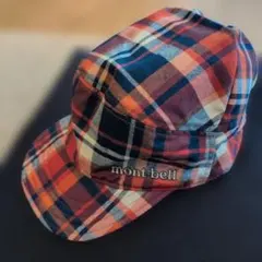 mont-bell チェック柄 アウトドアハット