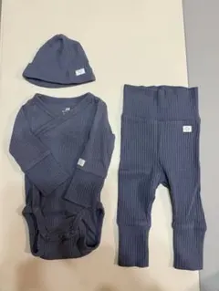 H&M オーガニックコットンロンパースセット 0-3ヶ月