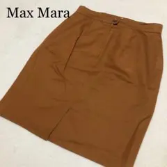 マックスマーラ　白タグ　キャメルカラー　M～L程度　大人可愛い　イタリア製