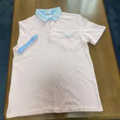 GLOBAL WORK ポロシャツ ピンクのサムネイル