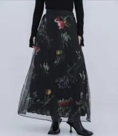 Ameri　SOFIA ORGANZA LAYERED SKIRTのサムネイル