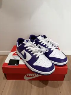 ナイキ ダンクロー パープル　Dunk Low NIKE コートパープル