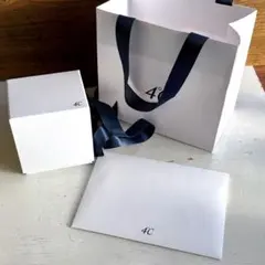 プレゼントに最適♪4℃⭐︎シルバーネックレス⭐︎オープンハート⭐︎限定ケース付き