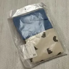 新品♡ petit main ボトムスセット 90cm クマ柄　デニム柄