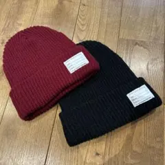 green label relaxing ニット帽 2色セット