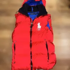 Polo by Ralph Lauren レッド ベスト XS