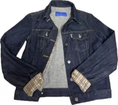 【良品】BURBERRY BLUE LABEL デニムジャケット　長袖　Gジャン