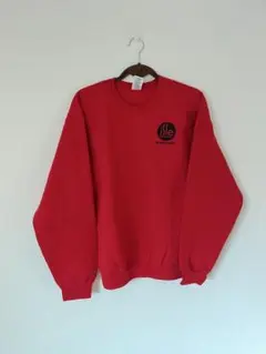 【JERZEES】メンズ　スウェット　赤　古着　259