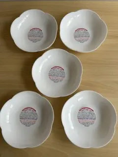 ヤマザキ春のパンまつり2020年花びら型5皿セット