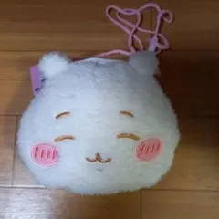 ちいかわ　ふわふわフェイスポシェット