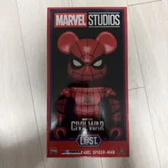 ベアブリック 400% Happyくじ スパイダーマン L@ST賞