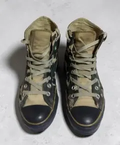 コンバース オールスター ハイカット カモ柄 27.5cm 黒ソール