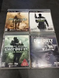 コールオブデューティ PS3ソフト 4本セット