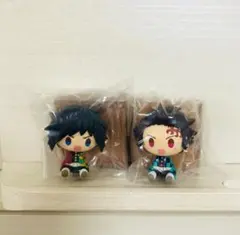 鬼滅の刃 一番くじ ちょこのっこフィギュア 2体セット (炭治郎＆義勇)