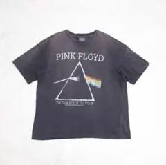 メンズL　H&M　ピンクフロイド　狂気　バンドT　ロックT　フェード　加工