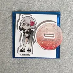 FGO スイパラ　海の家　アクリルスタンド　缶バッジ　フォト　ジャンヌ・ダルク FGO スイパラ 海の家 ミニキャラアクリルスタンド ジャンヌ・ダルク