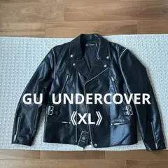 【未使用】GU UNDERCOVER フェイクレザー ジャケット ライダース