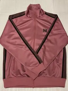 Needles 黒ピンク トラックジャケット L Needles ニードルス トラックジャケット・パンツ セットアップ