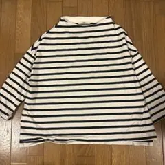 NARU ファクトリー　ボーダーカットソー　M