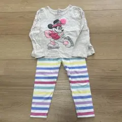 GAP Disney ミニーマウス スケート トップス＆ストライプパンツ 2歳