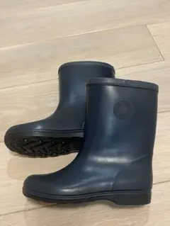 中古★ファミリア★ネイビー レインブーツ20cm