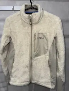 mont-bell フリースジャケット S クリーム色